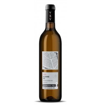 Velkobílovická vína - Rulandské bílé 2015, zemské, polosuché 0,75l
