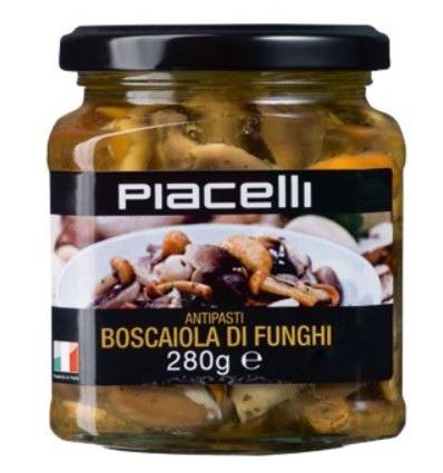 Piacelli - Marinované houby v oleji 280g