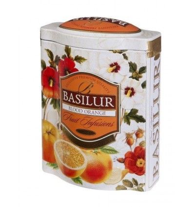 Basilur - ovocný sypaný čaj - Blood Orange plech 100g